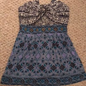 Anthro Deletta multi print tunic